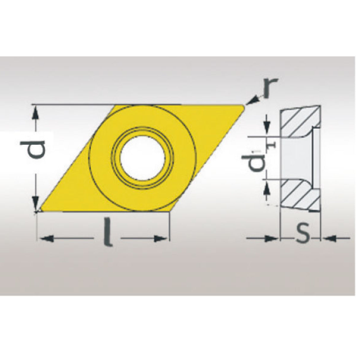 Optimum HM-Ersatzwendeplatten ISO DCMT070204 - Art. 3441166