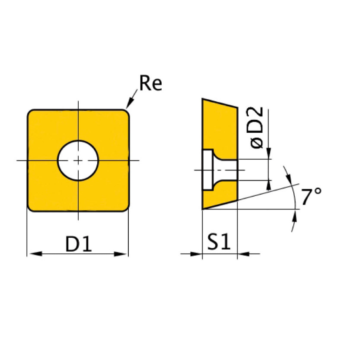 Optimum HM-Ersatzwendeplatten ISO SNMG150608 - SM-3441757