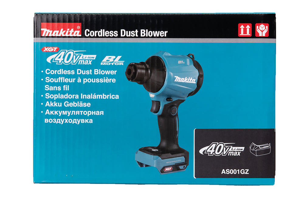 Makita Akku-Gebläse – 40 V max., 4-stufig & ausdauernder Betrieb - AS001GZ