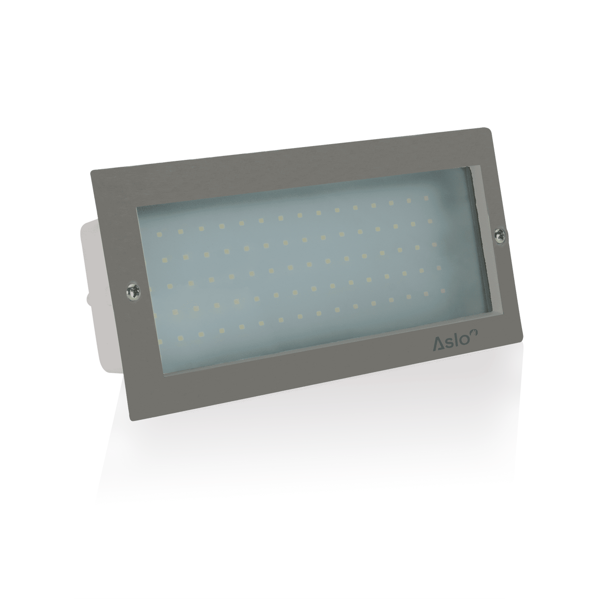 ASLO Led-Wandeinbauleuchte aus Edelstahl 9W 5000K ASAMEL2411850I