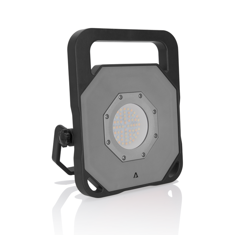 ASLO 22W Profi LED Projektor, LED-Arbeitslampe, LED Arbeitsleuchte 3000K und 5700K 230v