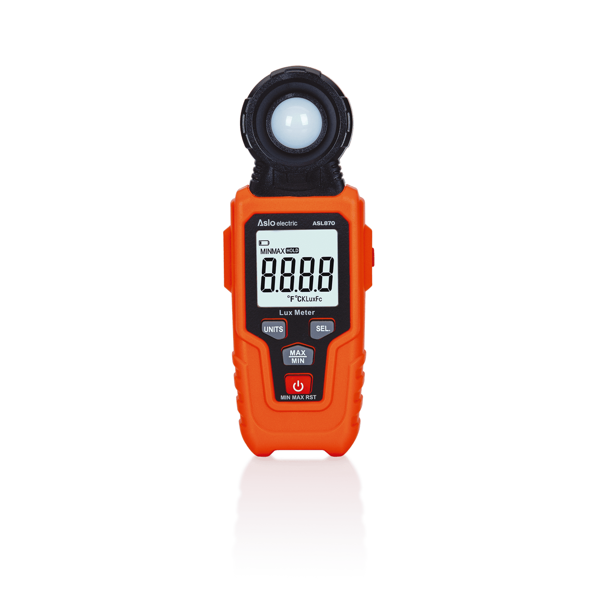 ASLO Multimeter ASL870 Digital Luxmeter Lichtmesser mit LCD Display 0,1-200,000 Lux