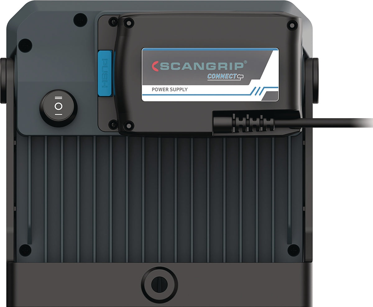 SCANGRIP LED-Strahler VEGA 4 CONNECT 40 W – 2000-4000 lm, IP54, diffus, blendfrei