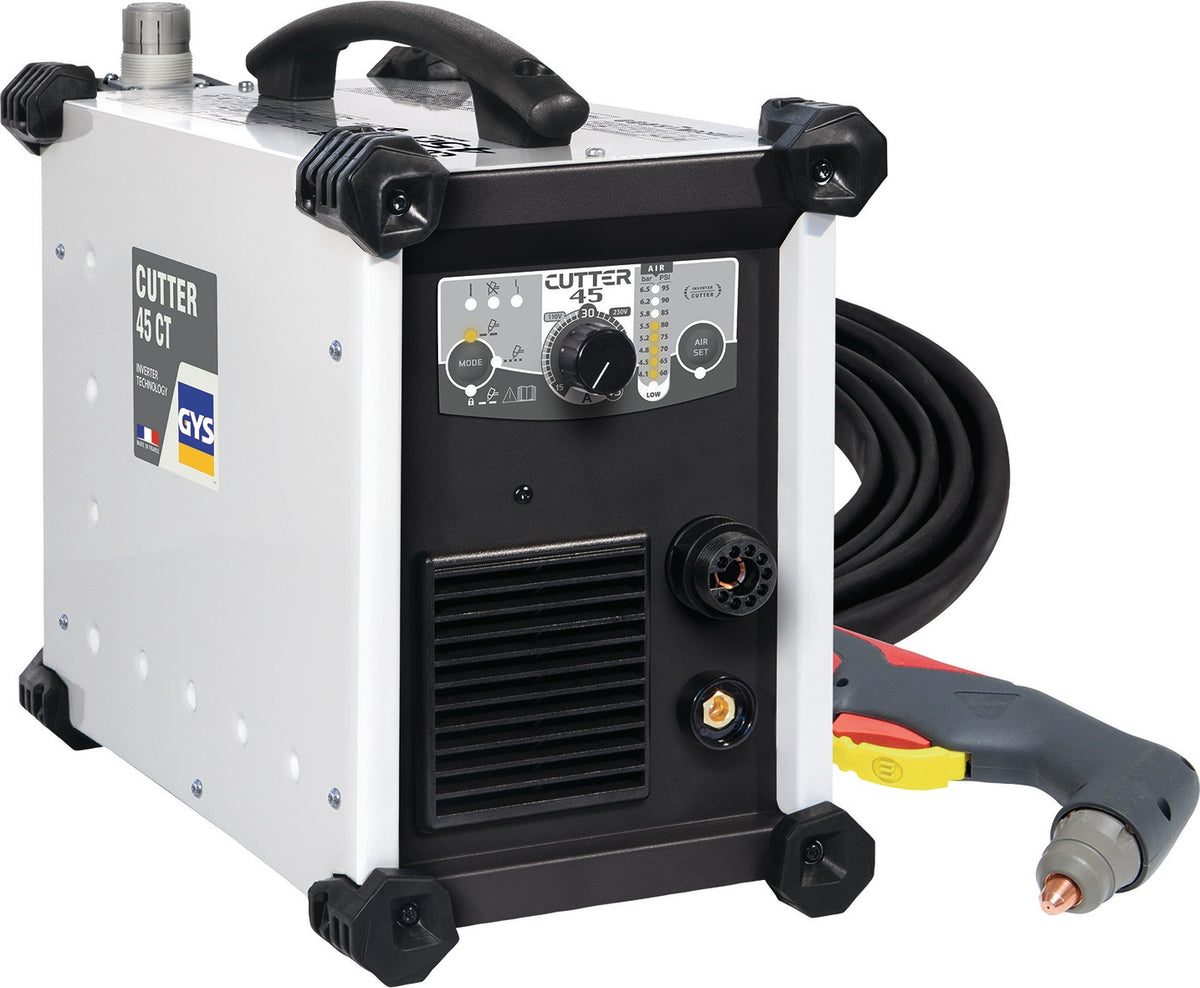 GYS Plasmaschneidinverter Cutter 45 CT mit Zubehör – 45 A, tragbar