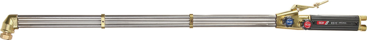 GCE Handschneidbrenner X511 75° Länge 470 mm – Schneidbereich bis 500 mm