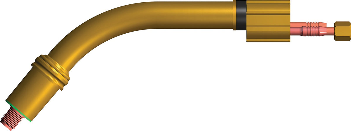 A.BINZEL Brennerhals 50° Standard für MB GRIP 401 D – MAG-Schweißbrenner-Zubehör