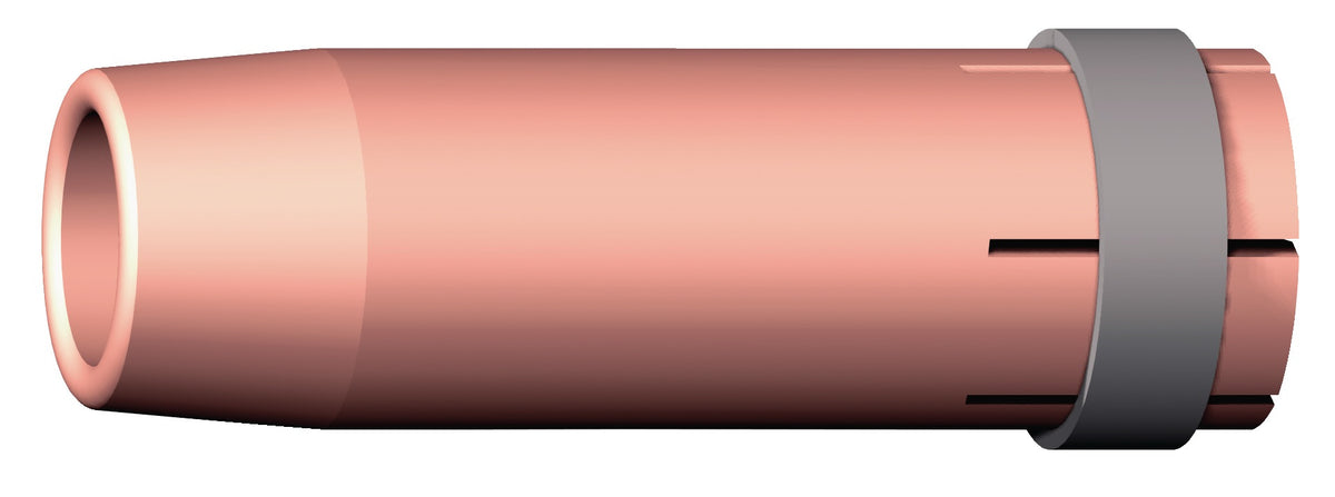 A.BINZEL Gasdüse zylindrisch 20 mm – 76 mm für MB GRIP 401 D / 501 D, MB EVO PRO 401 D / 501 D, ABIMIG GRIP W555 D – 10 Stück