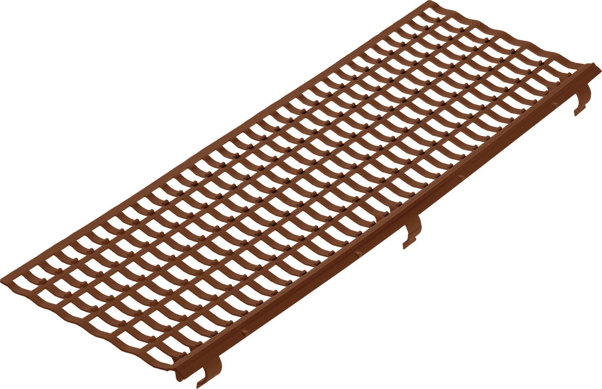 PROTEKTOR Laubfanggitter 100-150 mm, 1 m, schwarz – für alle Kunststoff- und Metalldachrinnen