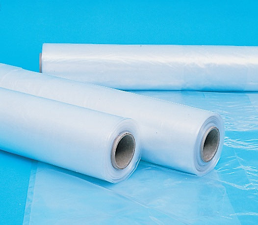 IAP Baufolie 120 µm transparent – 4 m x 50 m Rolle aus Polyethylen