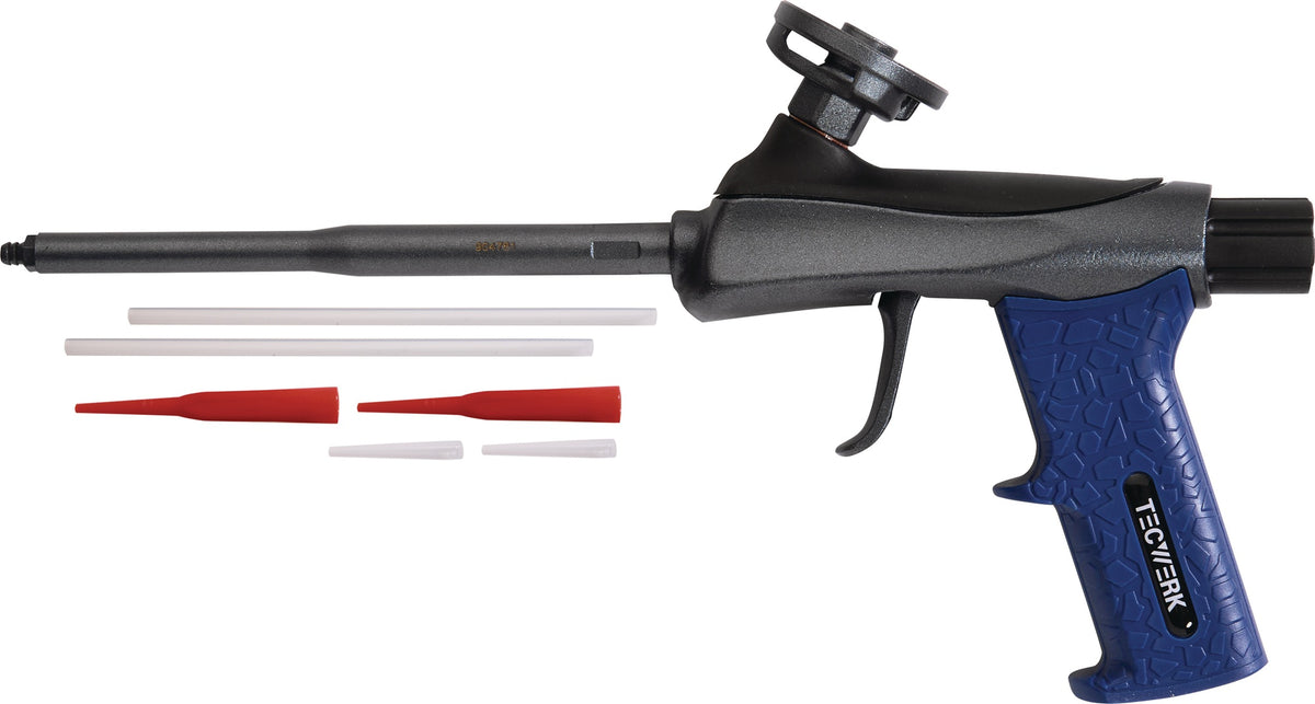 TECWERK 1K-Montagepistole Profi Metall für 1K-PU-Pistolenschäume