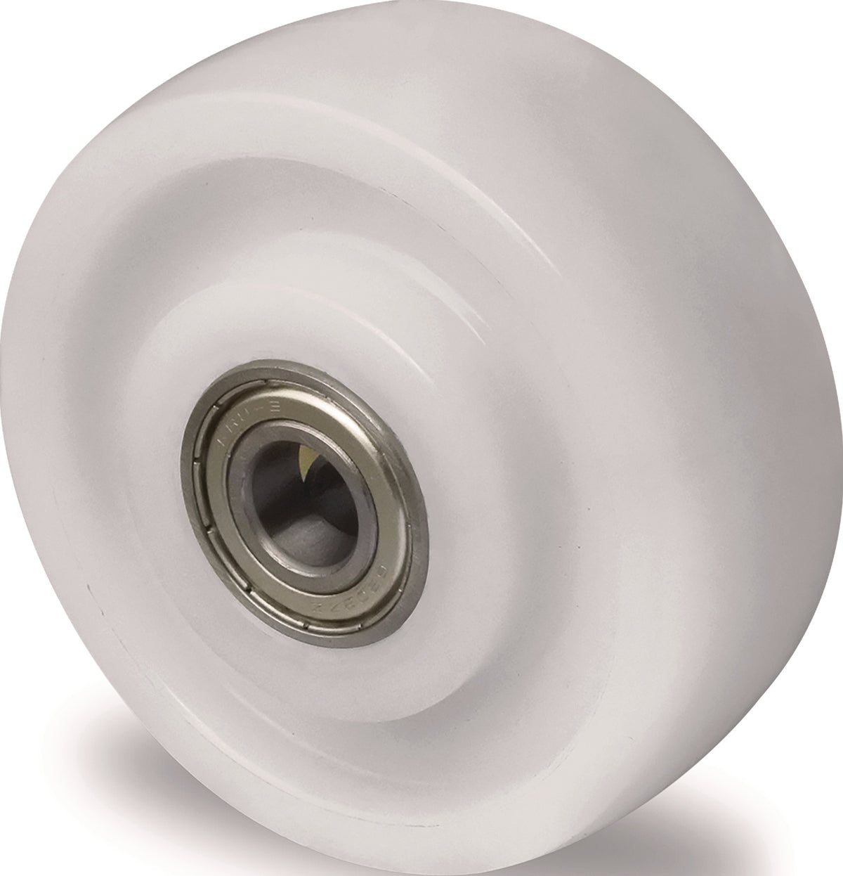 TECWERK Ersatzrad 75 mm Polyamid weiß, 300 kg Tragfähigkeit, Achs-Ø 10 mm