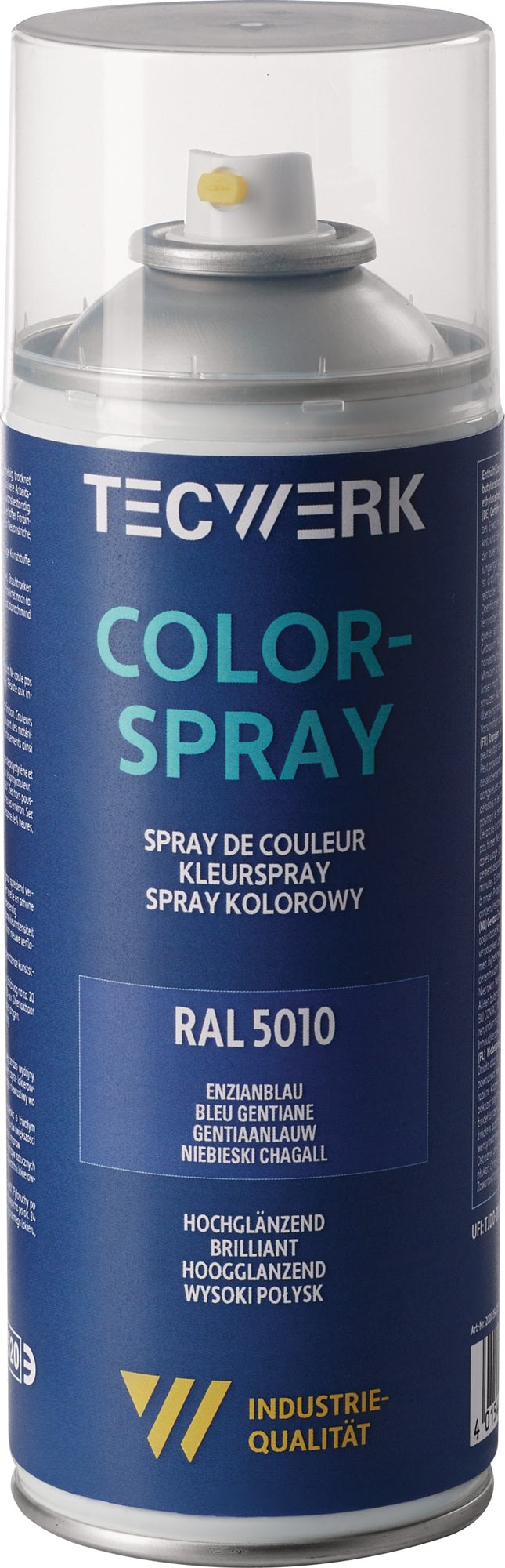 TECWERK Colorspray feuerrot seidenmatt RAL 3000 400ml Spraydose – 6 Stück