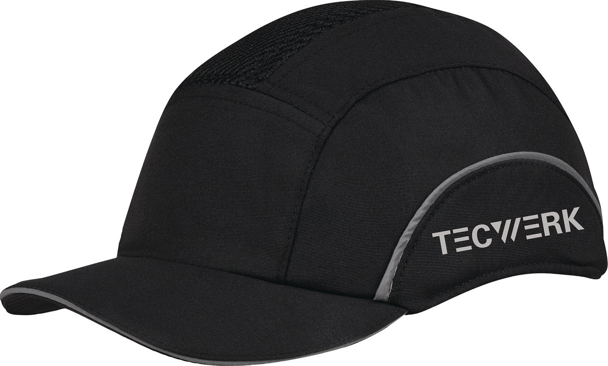 TECWERK Anstoßkappe Daylight Base-Cap II – EN 812, Größe 52–65 cm, blau, Schirmlänge 5 cm
