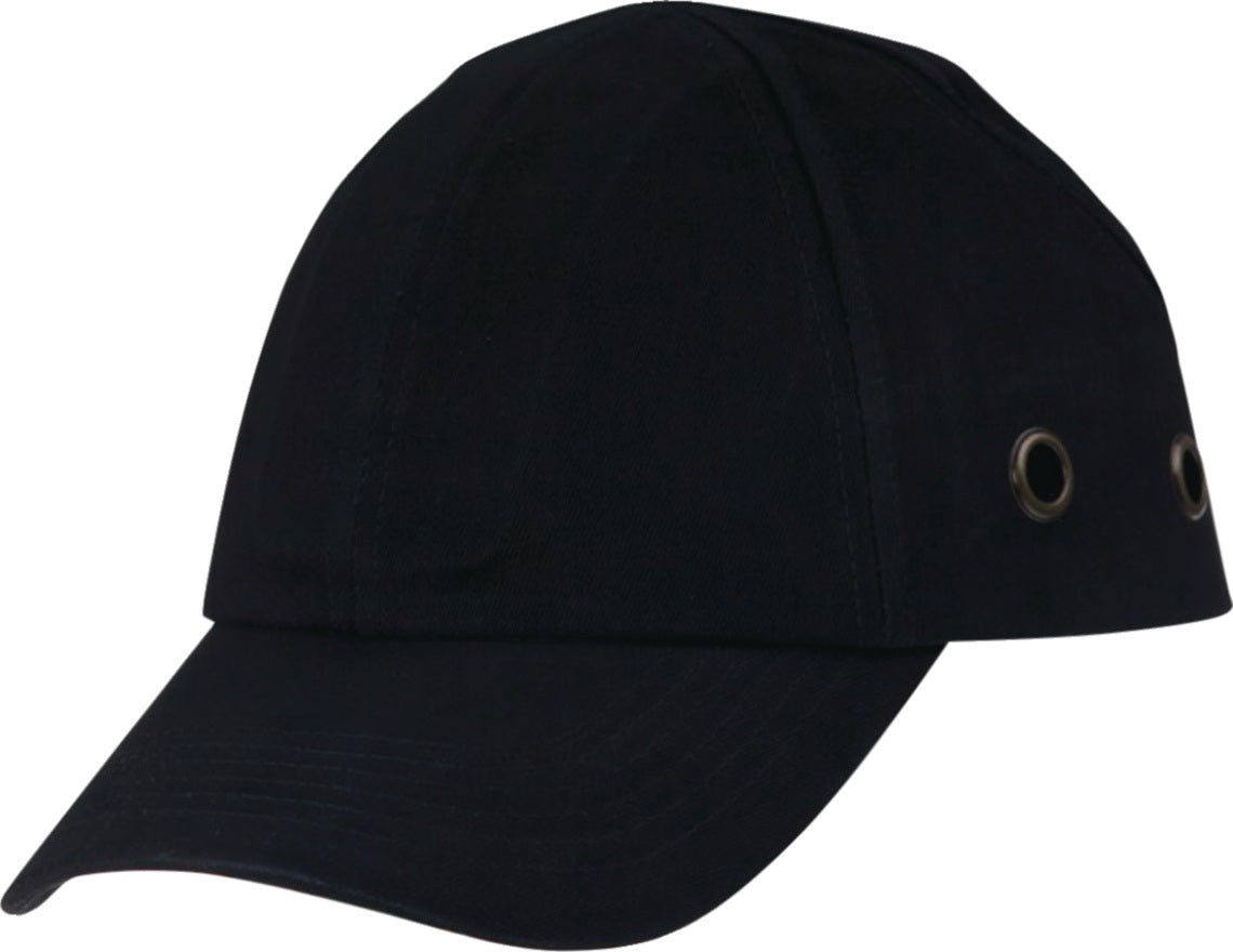 TECWERK Anstoßkappe Daylight Base-Cap 1 EN812:A1 – Kopfschutz mit Baumwollbezug, 54-59 cm