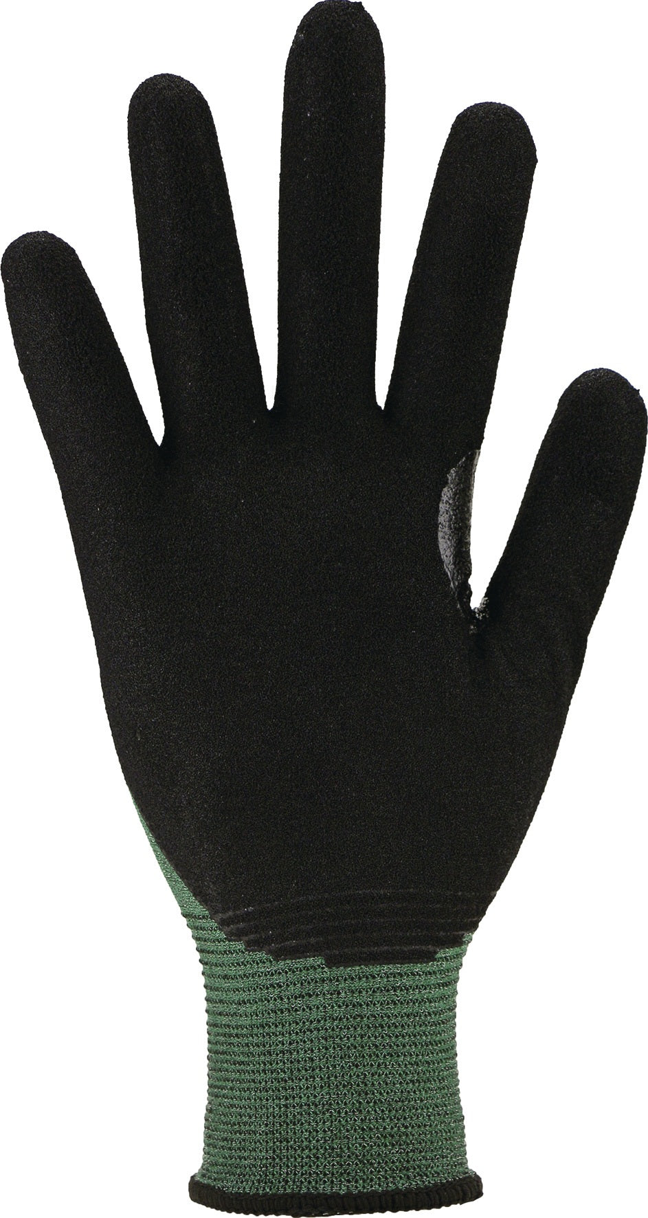 TECWERK Schnittschutzhandschuhe Mosel Gr.7 grün/schwarz EN 388 PSA II 10 Paar