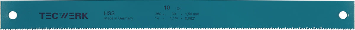 TECWERK Maschinensägeblatt 550 x 45 x 2,25 mm HSS für Kasto-Maschinen, ZpZ 6