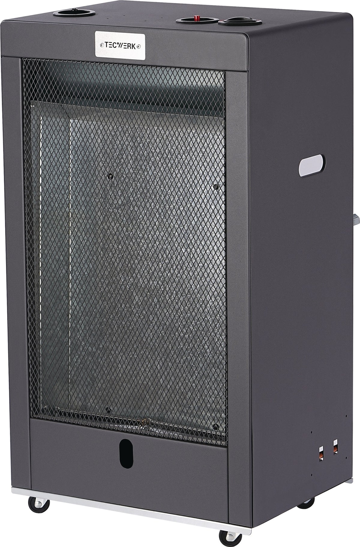 TECWERK Gasheizer Blue Flame 2,1-4,2 kW mit Thermostat und Piezozündung