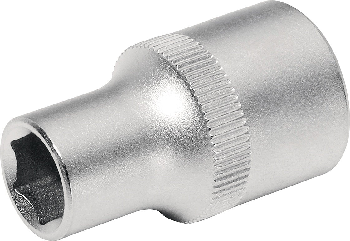 TECWERK Steckschlüsseleinsatz 1/2 Zoll 6-kant SW 10 mm Länge 40 mm