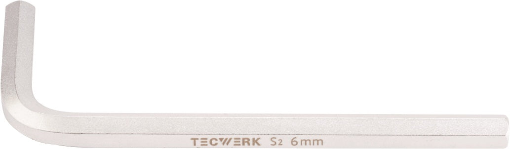 TECWERK Sechskantwinkelschraubendreher SW 1,5 mm kurz 45x14 mm – 10 Stück