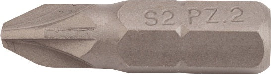TECWERK Bit P829113 PH 1, 25 mm, 1/4 Zoll Sechskant, S2-Stahl