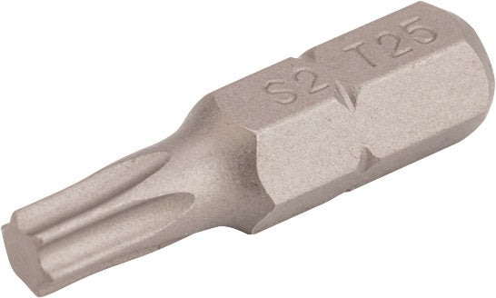 TECWERK Bit T 5, 25 mm, 1/4 Zoll Sechskant, S2-Stahl