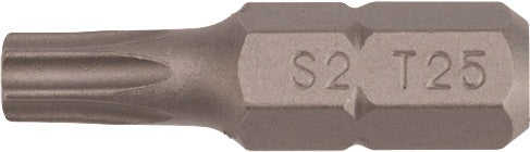 TECWERK Bit T 5, 25 mm, 1/4 Zoll Sechskant, S2-Stahl