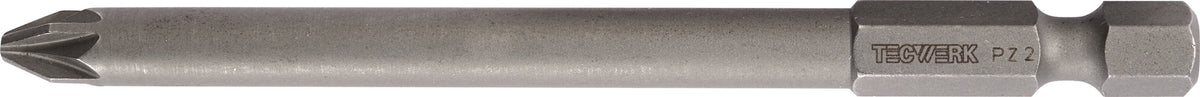 TECWERK Bit P829113 PH 1, 25 mm, 1/4 Zoll Sechskant, S2-Stahl