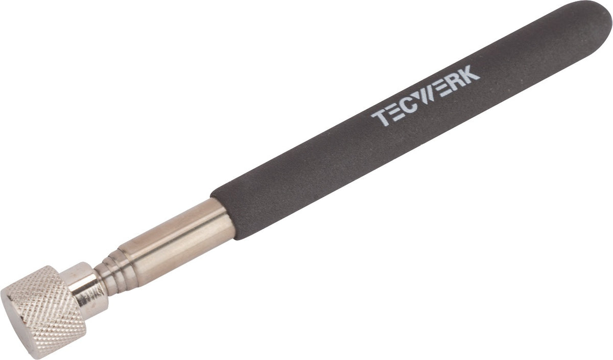 TECWERK Teleskopmagnetheber 635 mm mit 12 mm Magnetkopf, 3,5 kg Tragkraft