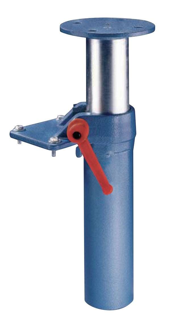 TECWERK Höhenverstellgerät für Schraubstock 120 mm Backenbreite, 360° drehbar