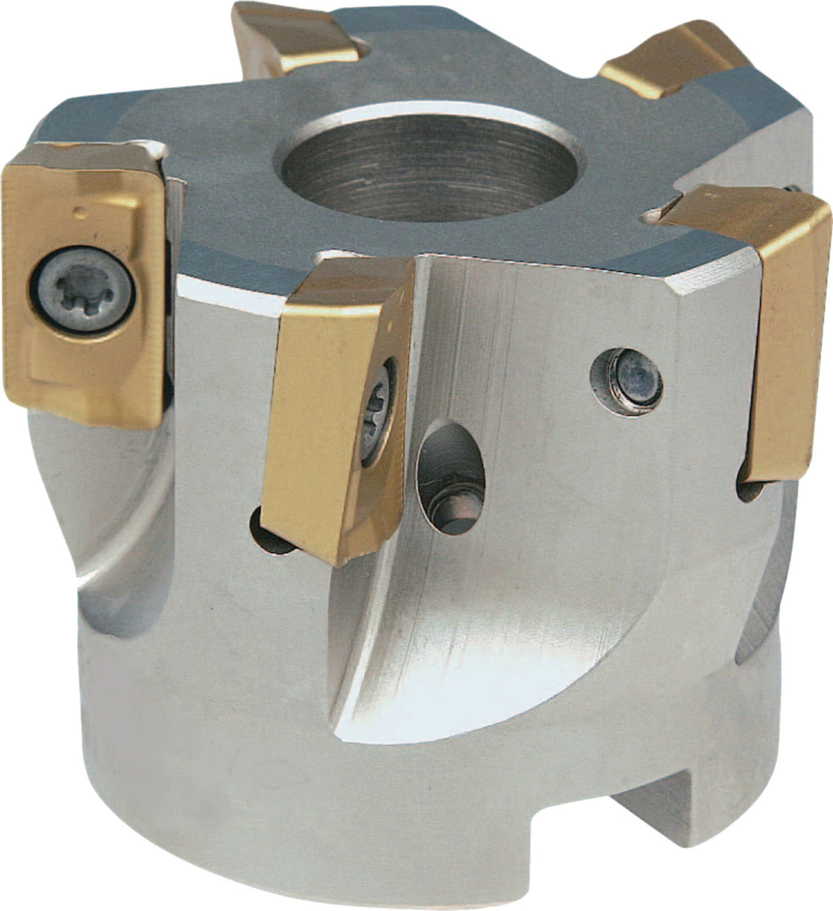 TECWERK Eckfräser 50 mm vernickelt mit Innenkühlung Z.5 APKT-16