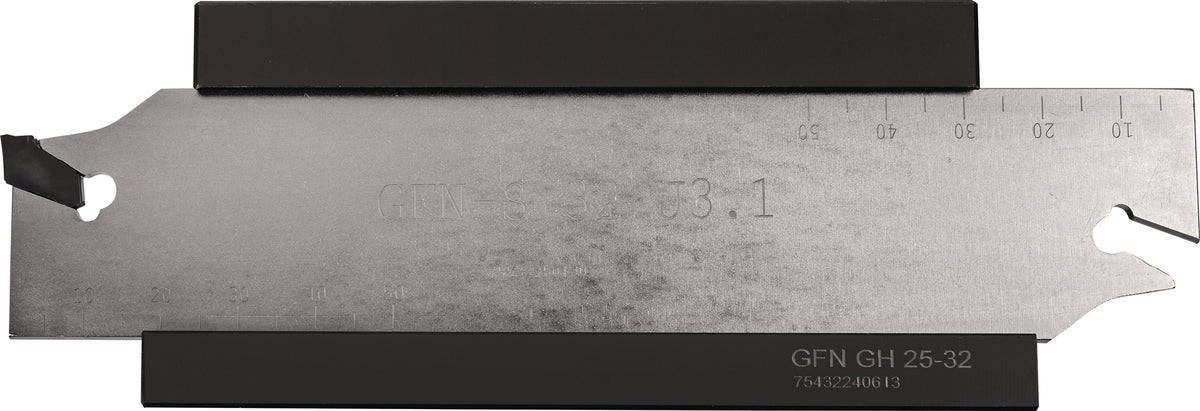 TECWERK Abstechset GH20-26 12-teilig mit Grundhalter, Stechschwert und 10 Stecheinsätzen