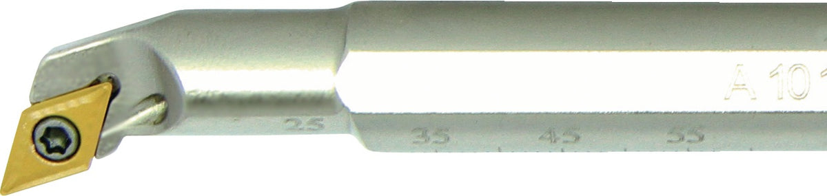 TECWERK Bohrstange A0810H-SDQCR 07 mit Innenkühlung, rechts, vernickelt