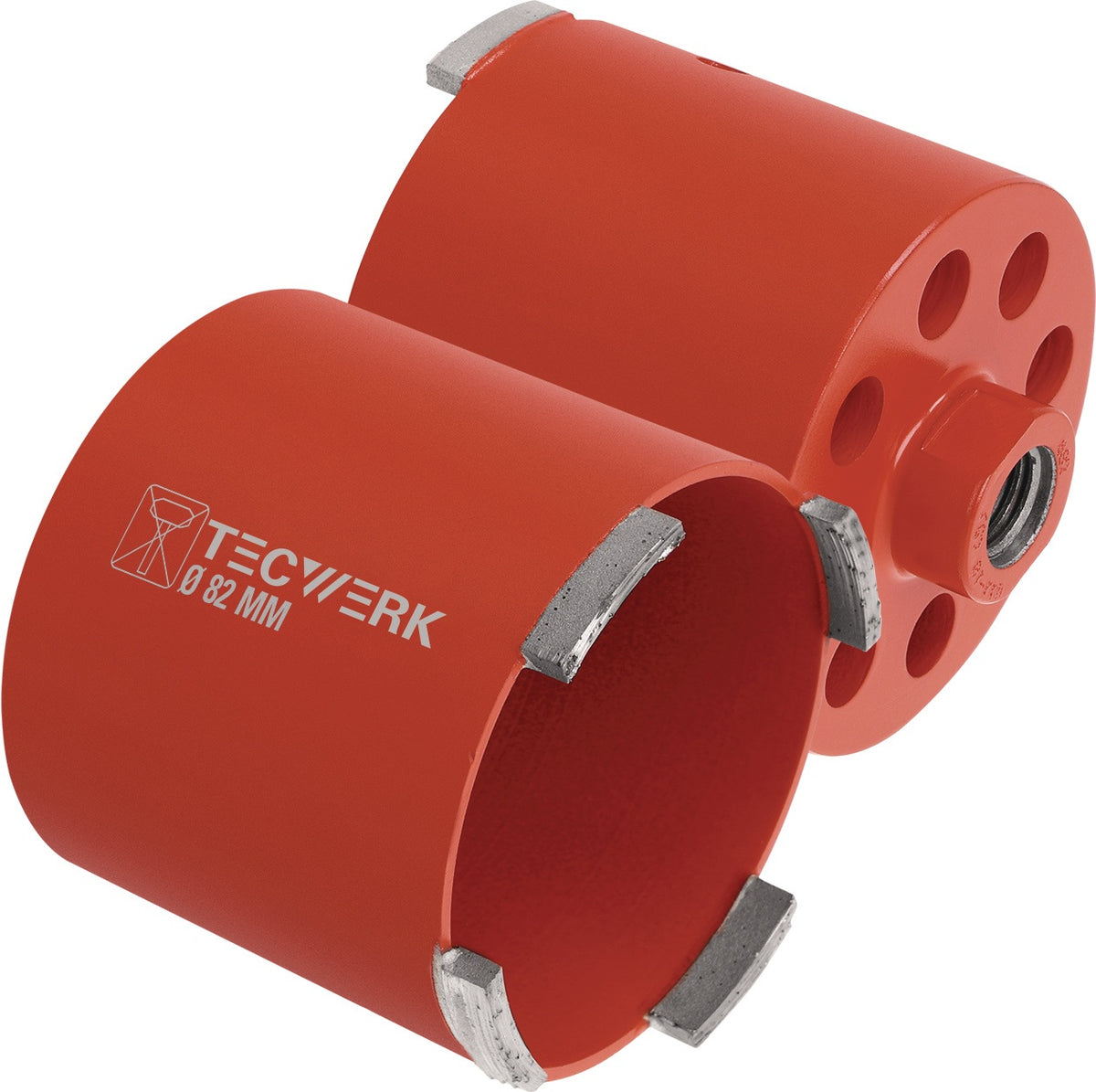 TECWERK Dosensenker PROFI Ø 68 mm, gelötet, 90 mm Gesamtlänge für Ziegel & Kalksandstein