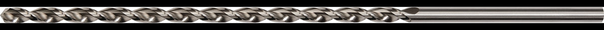 TECWERK Tieflochspiralbohrer DIN 1869 Typ TS HSS-Co Ø 2 mm Zylinderschaft