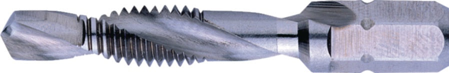 TECWERK Kombigewindebohrer HSS-G M10 x 1,50 mm mit 1/4 Zoll Sechskantschaft
