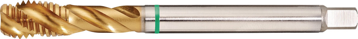 TECWERK Maschinengewindebohrer DIN 371C Universal M3x0,5 mm HSS-Co TiN 6H