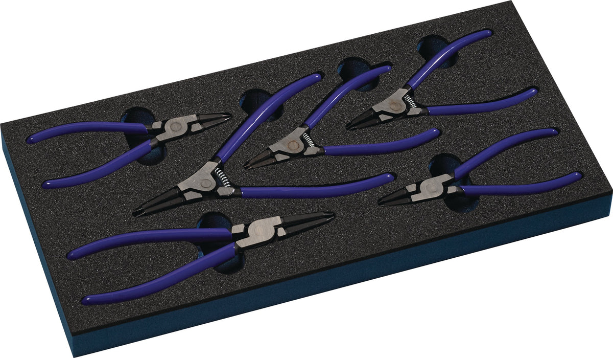 TECWERK Werkzeugmodul Leereinlage 1/3-Modul 2000 871 241 6-tlg. für Zangen