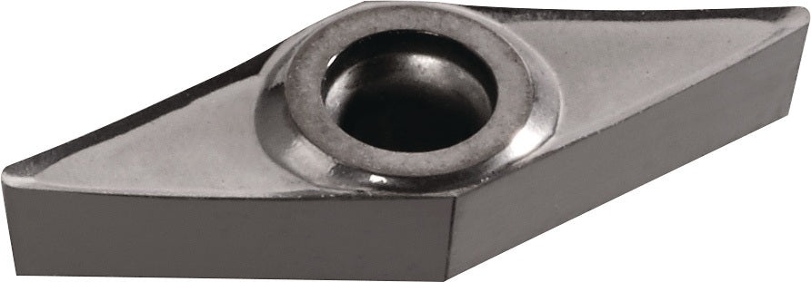 TECWERK Wendeschneidplatte VCGT110304-AL UNI10 für Aluminiumbearbeitung
