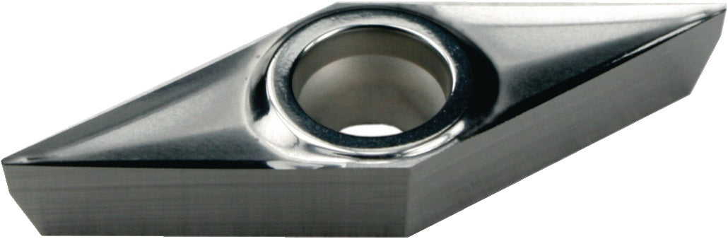 TECWERK Wendeschneidplatte VCGT110304-AL UNI10 für Aluminiumbearbeitung