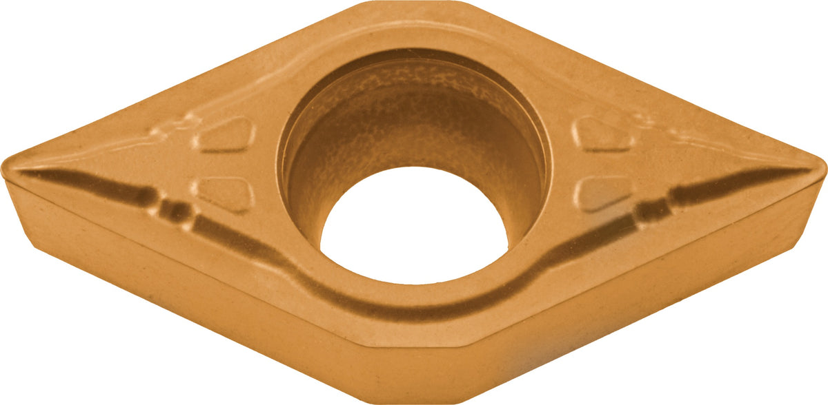 TECWERK Wendeschneidplatte DCMT070204-M UNI für mittlere Bearbeitung