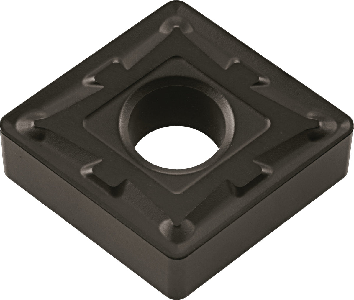 TECWERK Wendeschneidplatte CNMG120404-M UNI – 10 Stück für mittlere Bearbeitung