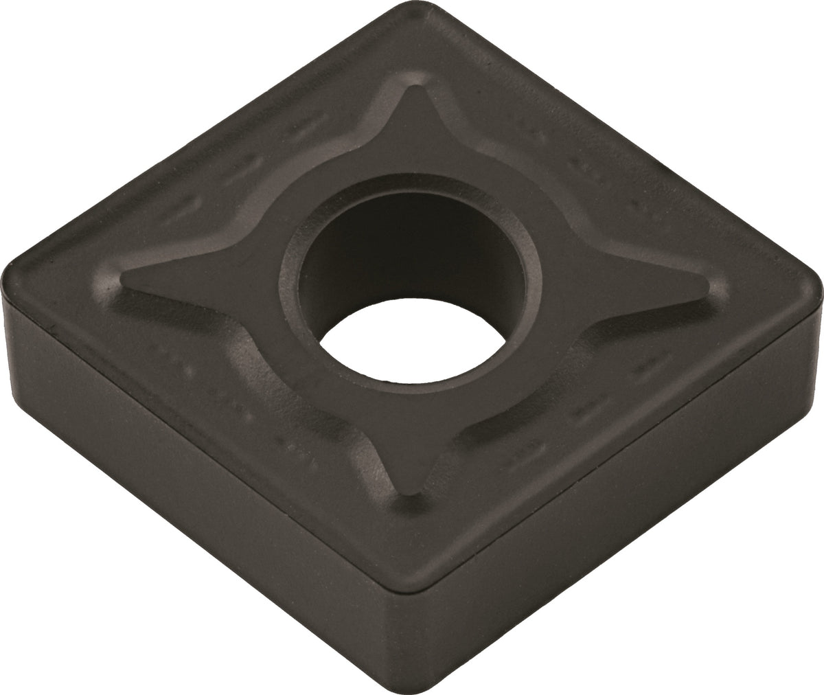 TECWERK Wendeschneidplatte CNMG120412-R PMK30 Schruppbearbeitung TiAlN-beschichtet 10er-Pack