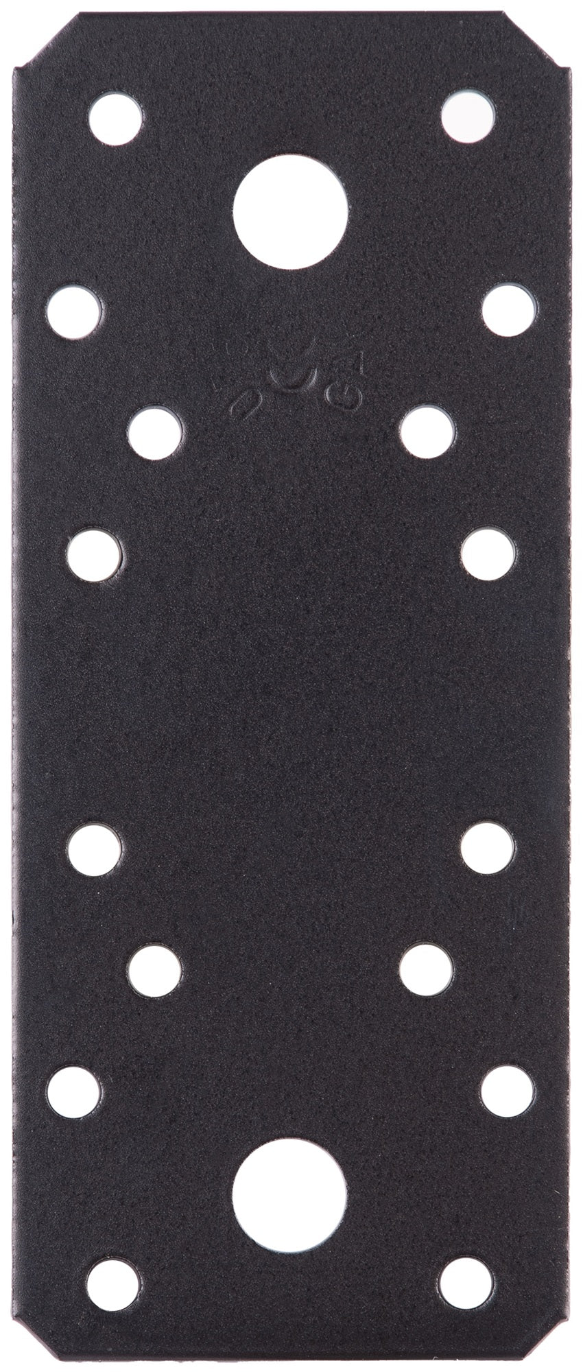 GAH Flachverbinder EN 14545, 96 x 35 x 2,5 mm, Stahl schwarz kunststoffbeschichtet