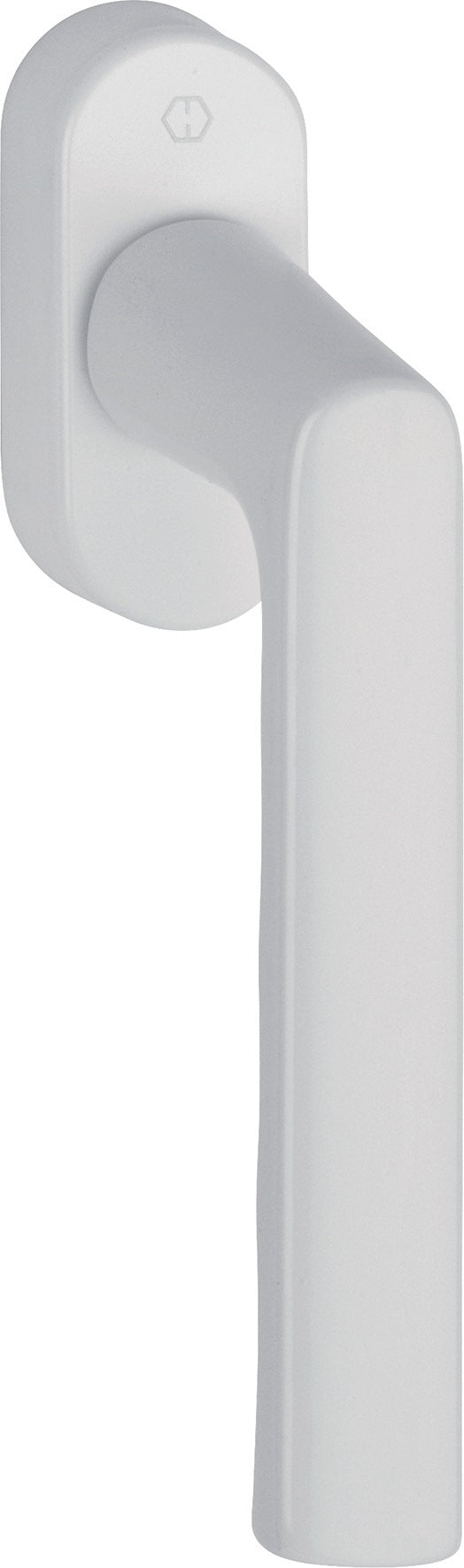 HOPPE Fenstergriff Hamburg 0700L/U26 – Aluminium silberfarben, VarioFit, 32-42 mm