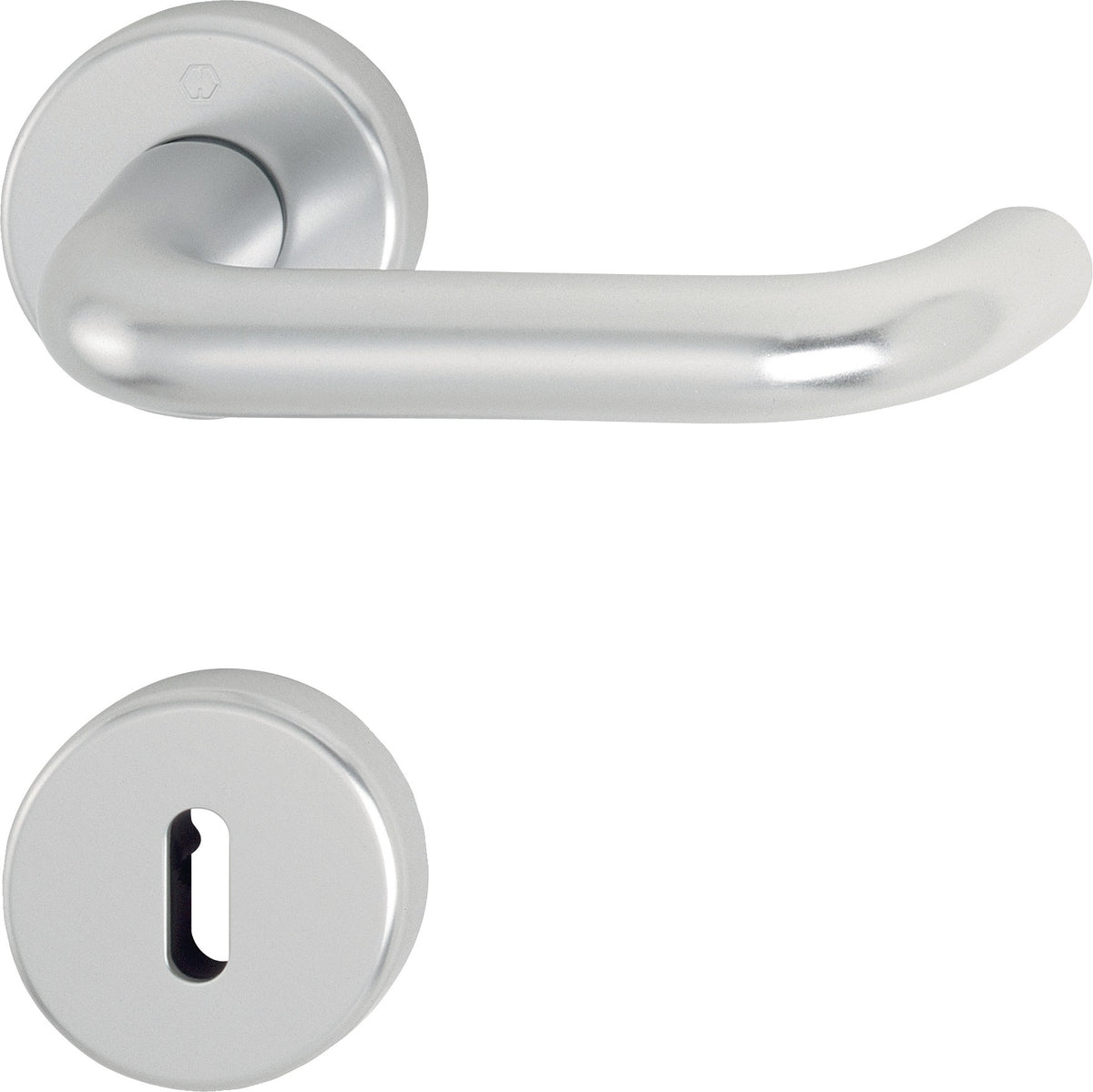 HOPPE Rosettengarnitur Paris 138L Aluminium U-Form DIN links/rechts