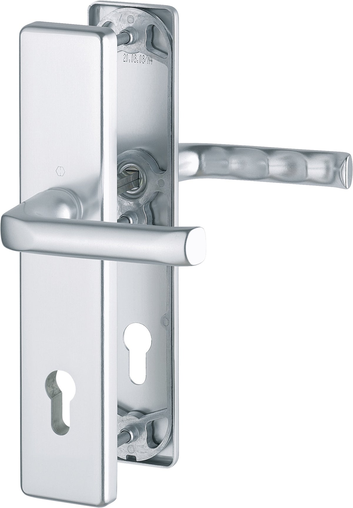 HOPPE Schutzgarnitur London 113/2221A/2440 Aluminium F2 für Abschlusstüren