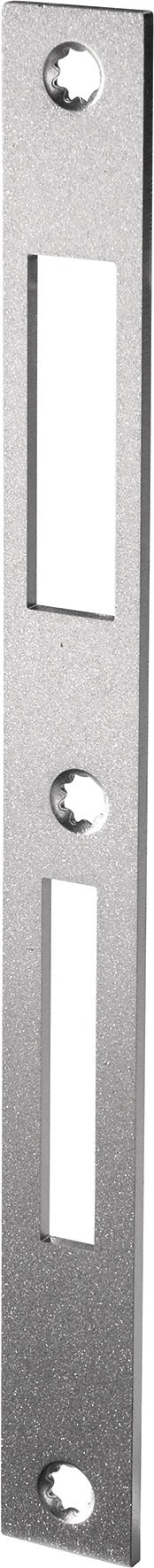 BKS Schließblech S491 Stahl silber 24x243 mm DIN L/R für Rohrrahmenschloss 1205