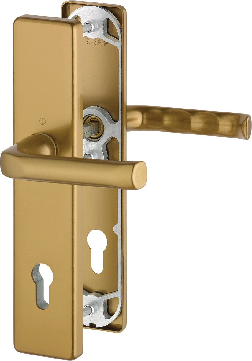 HOPPE Schutzgarnitur London 113/2221A/2440 Aluminium F2 für Abschlusstüren