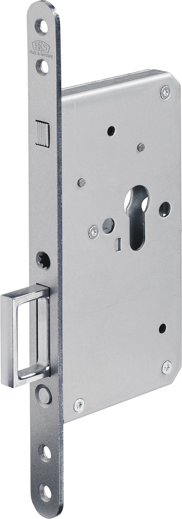 BKS Zirkelriegelschloss 0353 mit Springgriff, PZ, 20 x 260 mm, silber