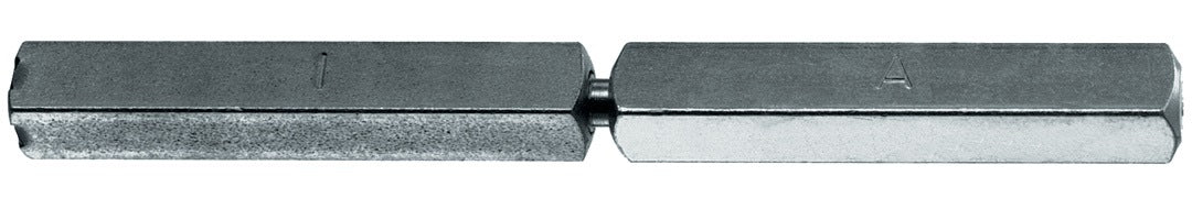 HOPPE Panik-Stift FSAP Vollstift geteilt 9x114 mm verzinkt für FH-Drückergarnituren